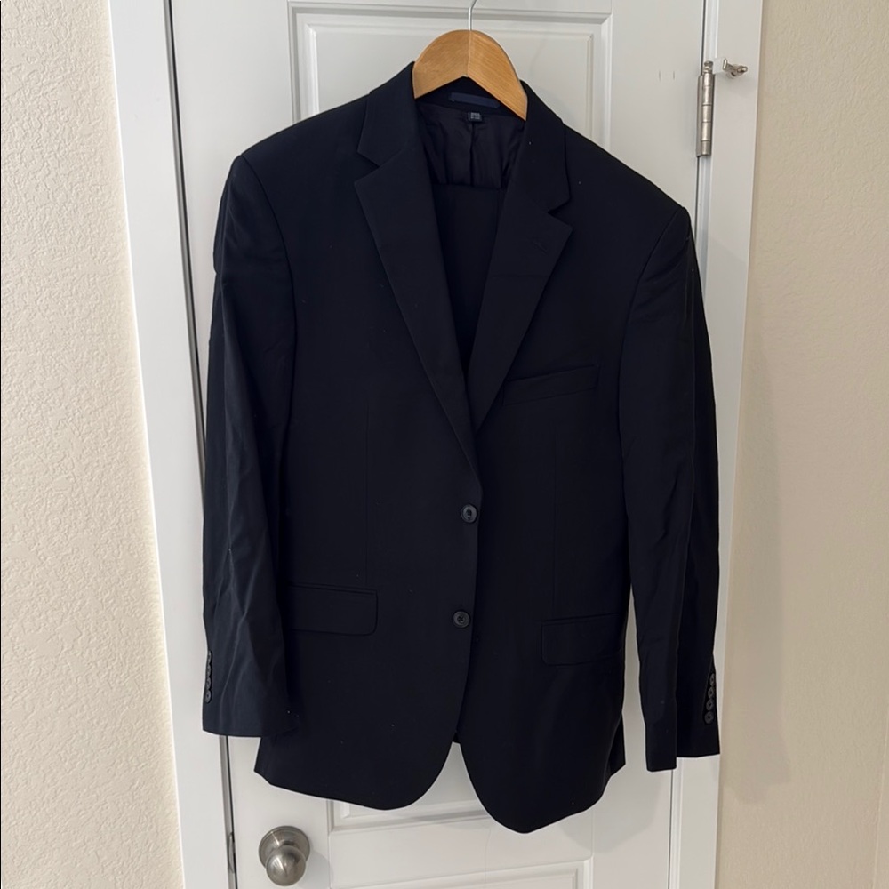 Jos. A. Bank Black Suit Timeless Elegance